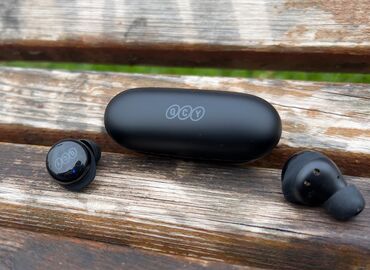 Qulaqcıqlar: Yeni Simsiz (Bluetooth) Qulaqcıqlar, QCY, rəng - Qara — 6