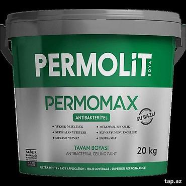 Divar üçün boyalar: PERMOLİT Permomax Antibakteria Tavan Boyası (3.5 KG)Xususiyyətlər — 1