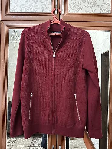 pull and: Мужской кардиган от Polo Цвет: бордовый, размер xl но маломерят — 1