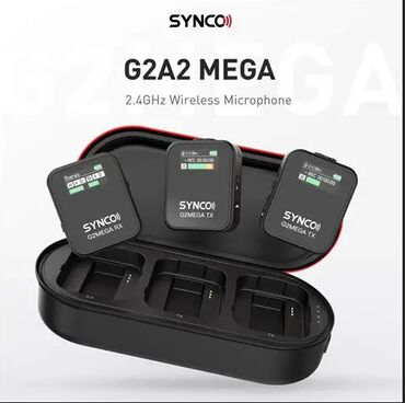 mini modem wifi: Yaxa mikrofonu "Synco g2 a2 mega" Ayliq cəmi 21.98AZN ödənişlə əldə