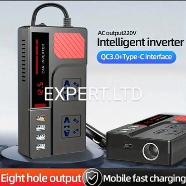 İnverterlər: Yeni Inverter, 300-700 Vt, 12 - 220 volt, Ünvandan götürmə, Ödənişli çatdırılma, Rayonlara çatdırılma — 11