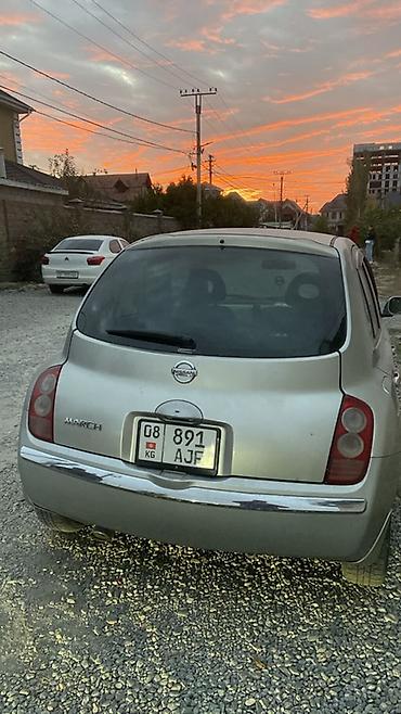 1 кд: Nissan March: 2004 г., Автомат, Бензин, Хэтчбэк — 2