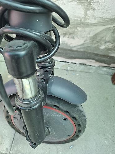 Электротранспорт: Elektrik skuter – qatlanan, amortizatorlu - Rəng: qara-boz - Qatlanan — 4
