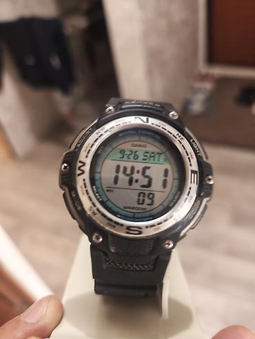прогноз погоды: CASIO цифровые наручные часы с датчиком направления и температуры — 4