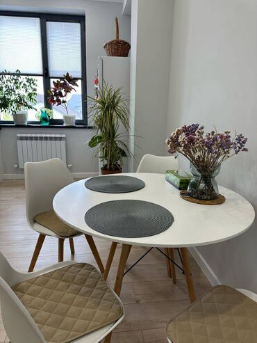 дом кара балта квартира: 1 бөлмө, 52 кв. м, Элитка, 2 кабат, Дизайнердик ремонт