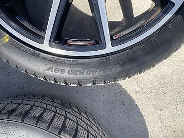 r19 mers: Комплект из 4 легкосплавных дисков с шинами для Mercedes-Benz. Диски — 6