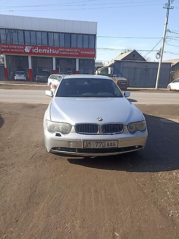 bmw 7 серии: BMW 7 series: 2001 г., 3.5 л, Автомат, Бензин, Седан — 3