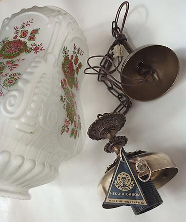 İşıqlandırma: Çılçıraq, 1 lampa, Şüşə — 1