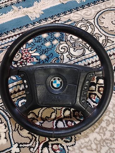 moto elektrik: BMW sükan çarxı – SRS Airbag ilə - Orijinal BMW sükan çarxı, dəri — 1