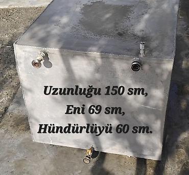 ev gulu: Masazırda Paslanmaz poladdan (nerjaveyka) su çəni satılır, 620 litr — 3