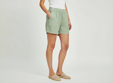 spodnie ze ściągaczem na dole: Unisono, Shorts for women, size One size at lalafo.pl spodnie ze ściągaczem na dole: Unisono, Shorts for women, size One size