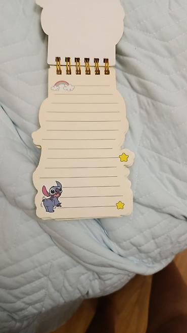Dəftərlər: Məhsul: Lilo & Stitch temalı spiral dəftər - Forma: Stitch — 2