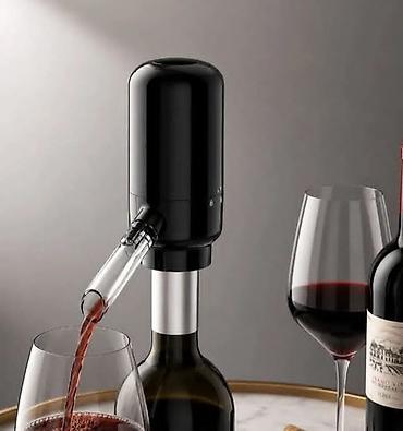 flase za vodu: Električni dozator za vino – automatska točilica sa aeratorom Uživajte — 1