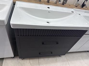 bed: Тумба с умывальником для ванной комнаты. 90*50 - Современный — 1