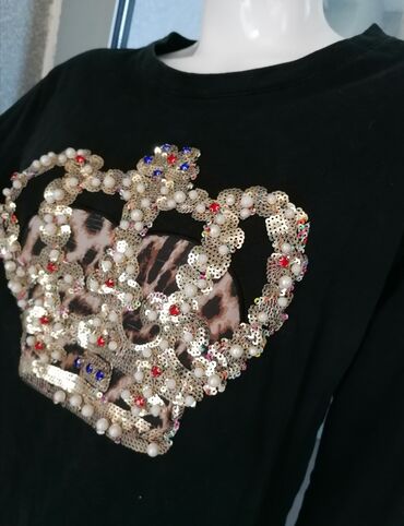 Dukserice: L, bоја - Crna — 6