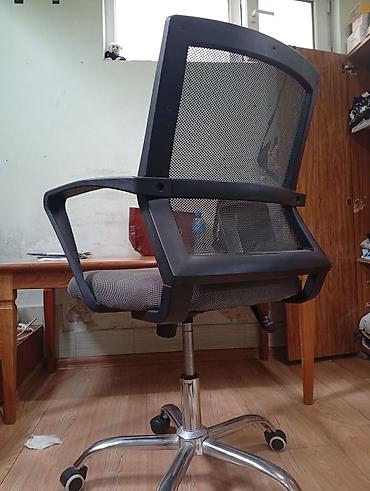 oyun manitoru: Mesh bel dəstəkli ofis kreslosu - Nəfəsalan tor (mesh) arxa hissə – — 1