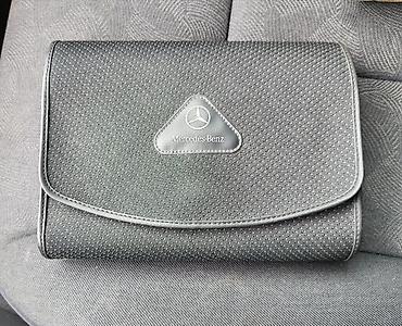 aksesuarlar: Mercedes-Benz w210 orijinal sənəd çantası, kitabçası var yaxşı — 1