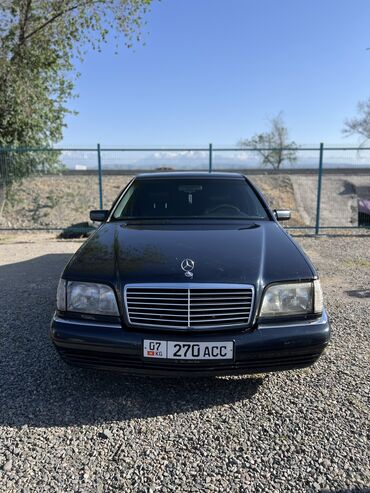 мерс кабан 600: Mercedes-Benz S-Class: 1996 г., 5 л, Автомат, Газ, Седан