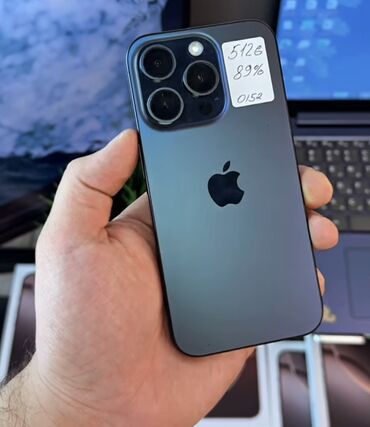 компьютер договорная: IPhone 15 Pro, 512 ГБ, Blue Titanium, 88 %