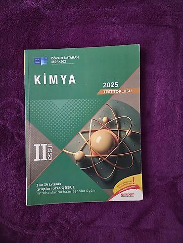 Testlər: DİM 2025 Test Topluları – Fizika, Kimya, Riyaziyyat (I və II hissələr) — 9