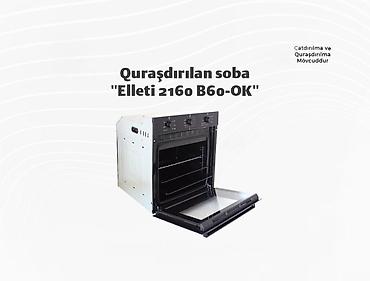 elektrikli chopper: Quraşdırılan soba "Elleti 2160 B60-OK"Soba Elleti 2160 B60-OK Elleti — 1