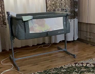аренда люлька: Детская односпальная кровать, Б/у, Для девочки, Для мальчика, С матрасом, Металл, Самовывоз, Платная доставка — 3