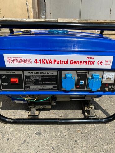 плейстейшн 4 купить: Generator 4.1 KVA Benzin koreya istehsalı yoxlamaq üçün cəmi 1 saat