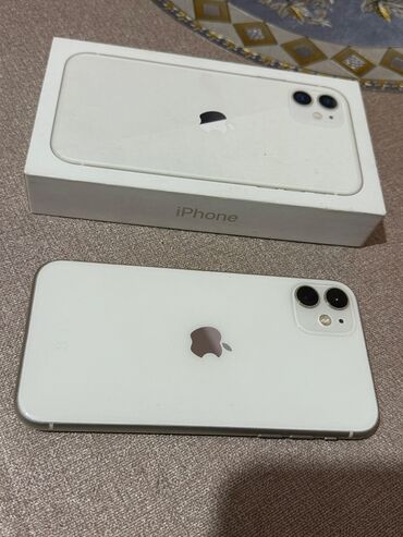 ses aparatı: IPhone 11, Ağ, Face ID