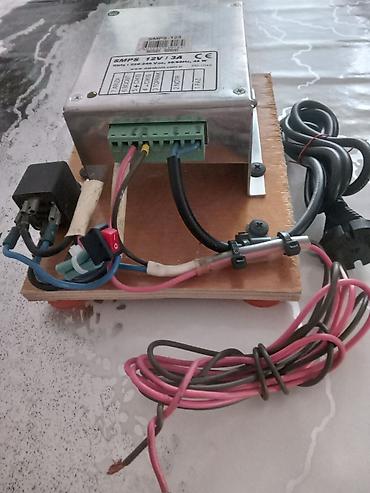 led ekran: SMPS 12V 3A güc mənbəyi – hazır blok - Model: SMPS-123 (Datakom) - — 2