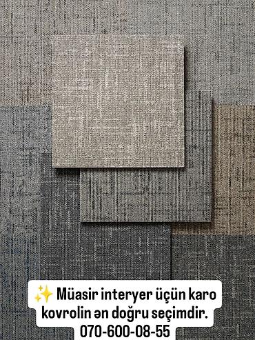 kavralitler: 🧶 KOVROLİN SATIŞI – MÜNASİB QİYMƏT, YÜKSƏK KEYFİYYƏT! 🧶 Ev, ofis — 4