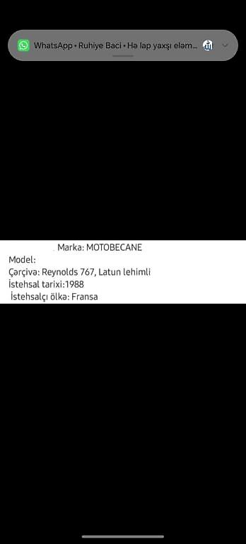 kreditle velosiped satisi: Retro kaleksiyasi satiwa cixib maraglanan awagidaki nomreyle vp ve — 6
