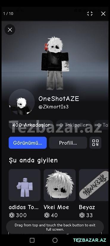 Roblox hesabı Real alıcılar yazsın.25 manatdan çox pul vurulub. Steal lalafo.az -da Roblox hesabı Real alıcılar yazsın.25 manatdan çox pul vurulub. Steal