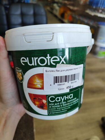 термос для воды: Лак для дерева Eurotex "Сауна" предназначен для обработки стен