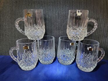 Čaše: Solje univerzalne,kristal,led kristal Zajecar. 70te. Solje su — 4