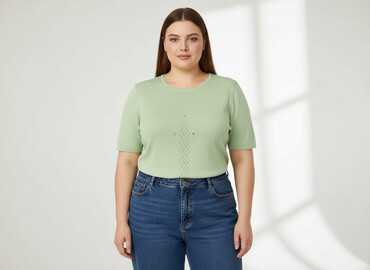 t shirty guess różowe: Жіноча блуза, розмір 4XL