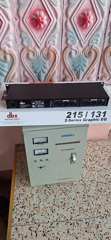 azerbaycan gitara mahnilari: Dbx 215 Ekvalayzer Əla səliqəli vəziyyətdə — 2