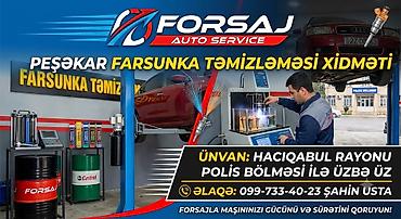 авто диагностика: Forsaj Auto Service – Peşəkar farsunka (inyektor) təmizlənməsi xidməti — 1