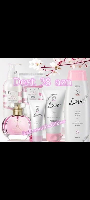 himcolin krém: Love Şampun 400 ml Love Balzam 150 ml Love Əl Kremi 70 ml Kaori