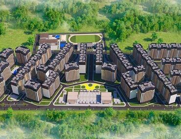 квартира каракол продаётся: 1 бөлмө, 40 кв. м, Элитка, 7 кабат, Евроремонт