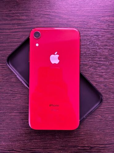 телефон нот 8 про: IPhone Xr, Б/у, 128 ГБ, Красный, Чехол, 78 %