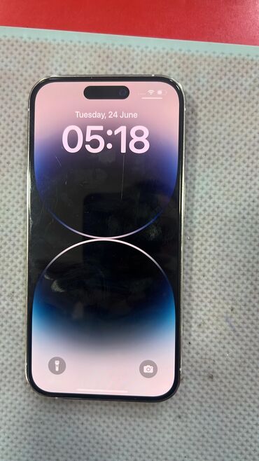 ayfon bir: IPhone 14 Pro, 128 GB, Ağ, Zəmanət