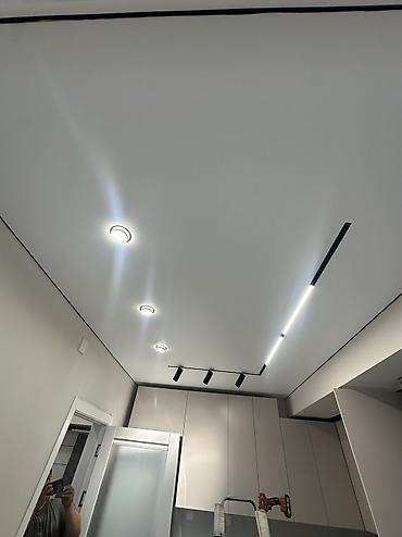 Натяжной потолок: Натяжной потолок Глянцевое, Матовое, 3D потолки Гарантия, Бесплатная консультация, Бесплатный замер — 17