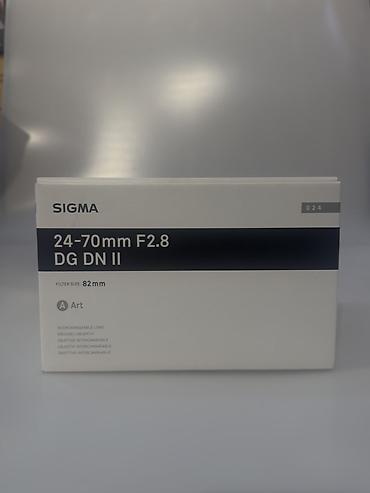 korpuslar: SIGMA 24-70mm F2.8 DG DN II (Art seriyası) – dəyişdirilə bilən — 1