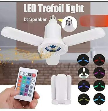 Kućni dekor: Luster Sijalica LED RGB Bluetooth sa Daljinskim Upravljačem — 1