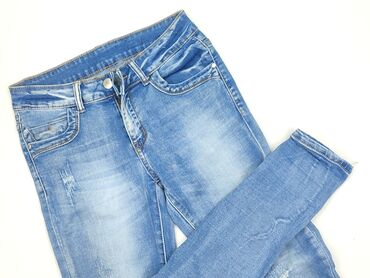 c a jeansy z wysokim stanem: Jeans for women, size S (EU 36)