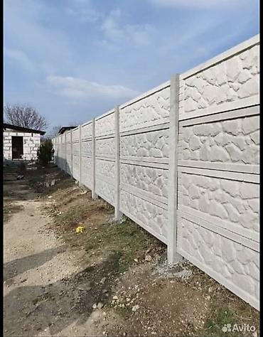 декоротивные колоны: Бетонные декоративные заборы и секционные ограждения. Изготавливаются — 6