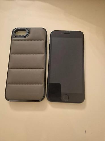 iphone se telefon: IPhone SE, 128 GB, Qara, Barmaq izi — 1