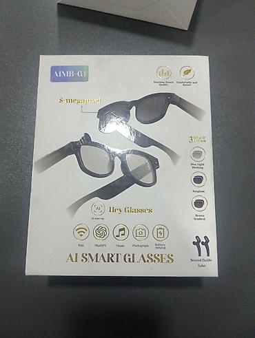 умные очки с камерой: AI SMART GLASSES A1MB-G1 — умные очки с камерой и аудио Ключевые — 1