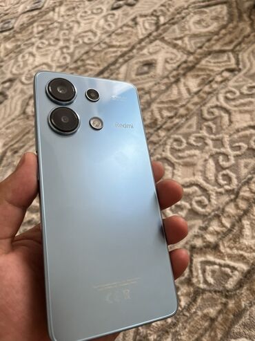 чехол на редми нот 11: Redmi, Redmi Note 13, Колдонулган, 128 ГБ, түсү - Көк, 2 SIM
