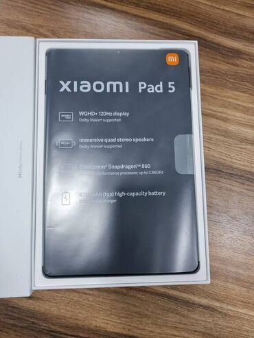 origimo planşet: Xiaomi Mi Pad 5 Cosmic Gray 128GB/6GB Yaxşı vəziyyətədi. Hər bir şeyi